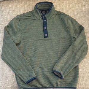 J. Crew Men's Half Button Sweater